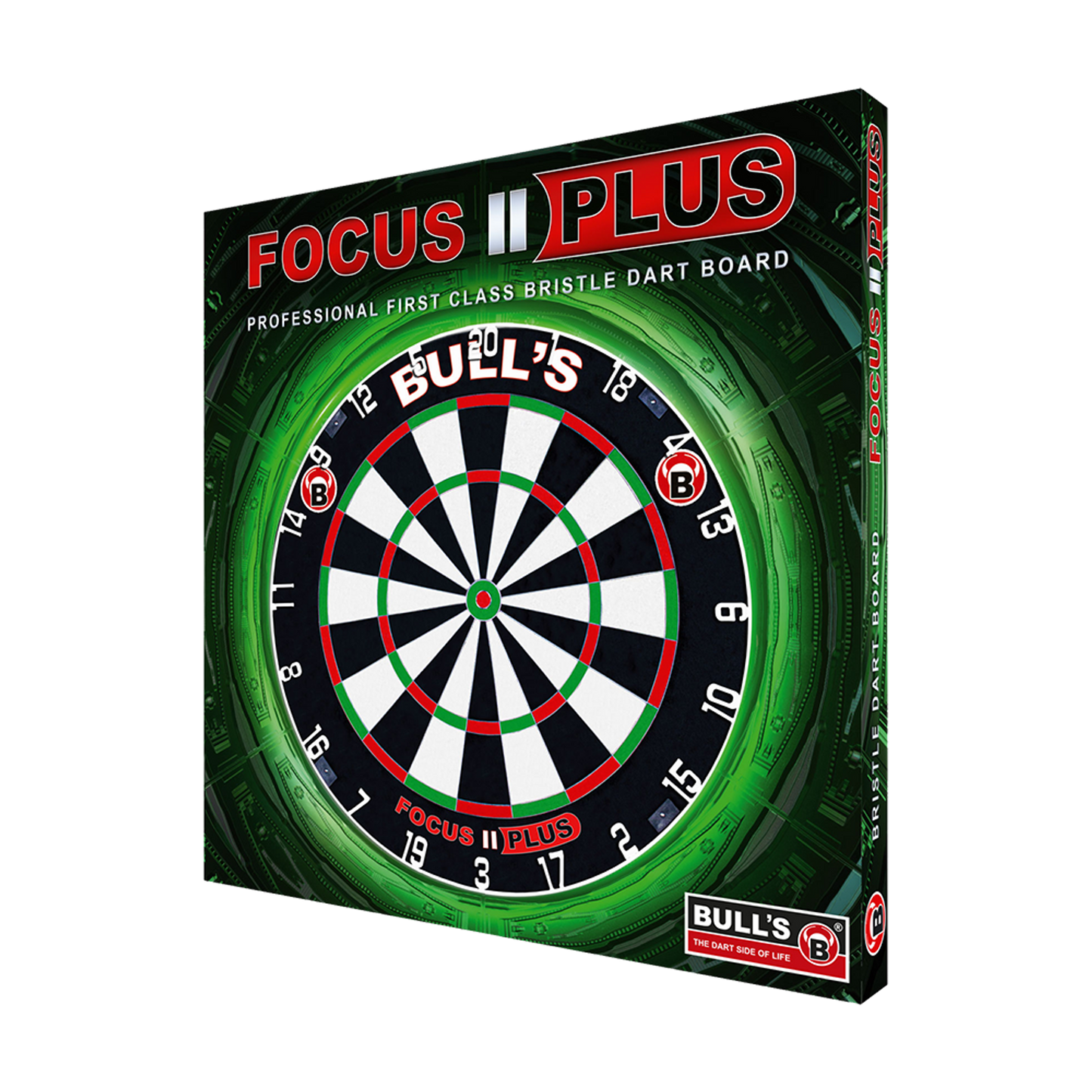 Bull's Focus II PLUS Steeldartboard