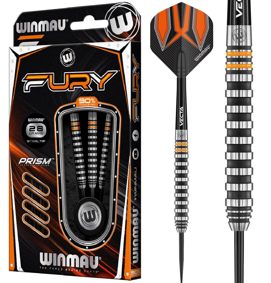 Winmau Fury 90% Tungsten Steeldarts