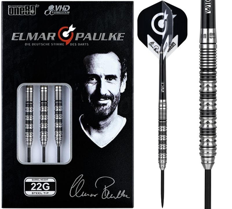 One80 Elmar Paulke Signature 2 Steeldart 24 Gramm Steeldarts