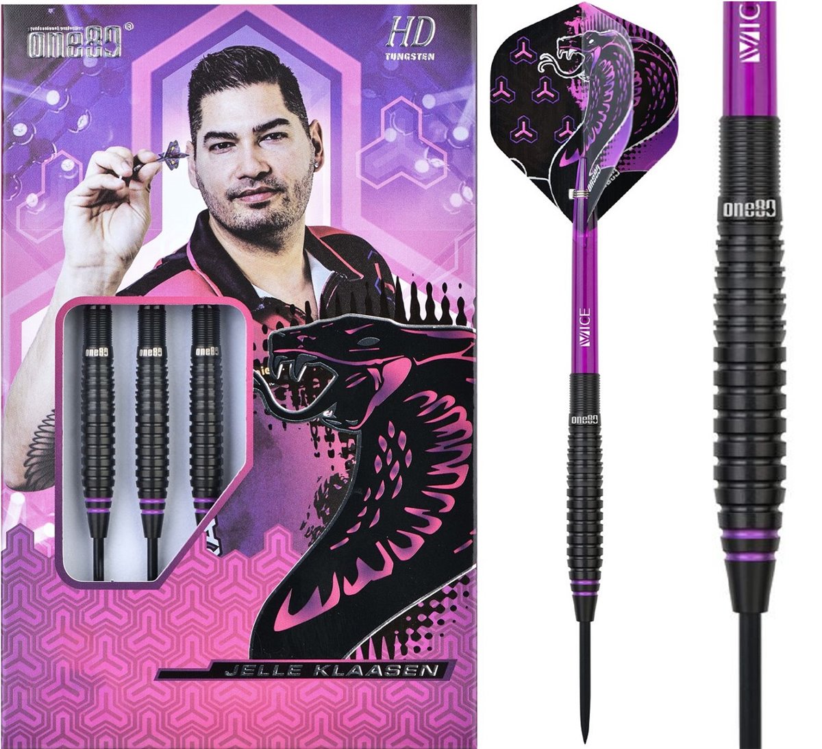 One80 Jelle Klaasen HD 90% Steeldart