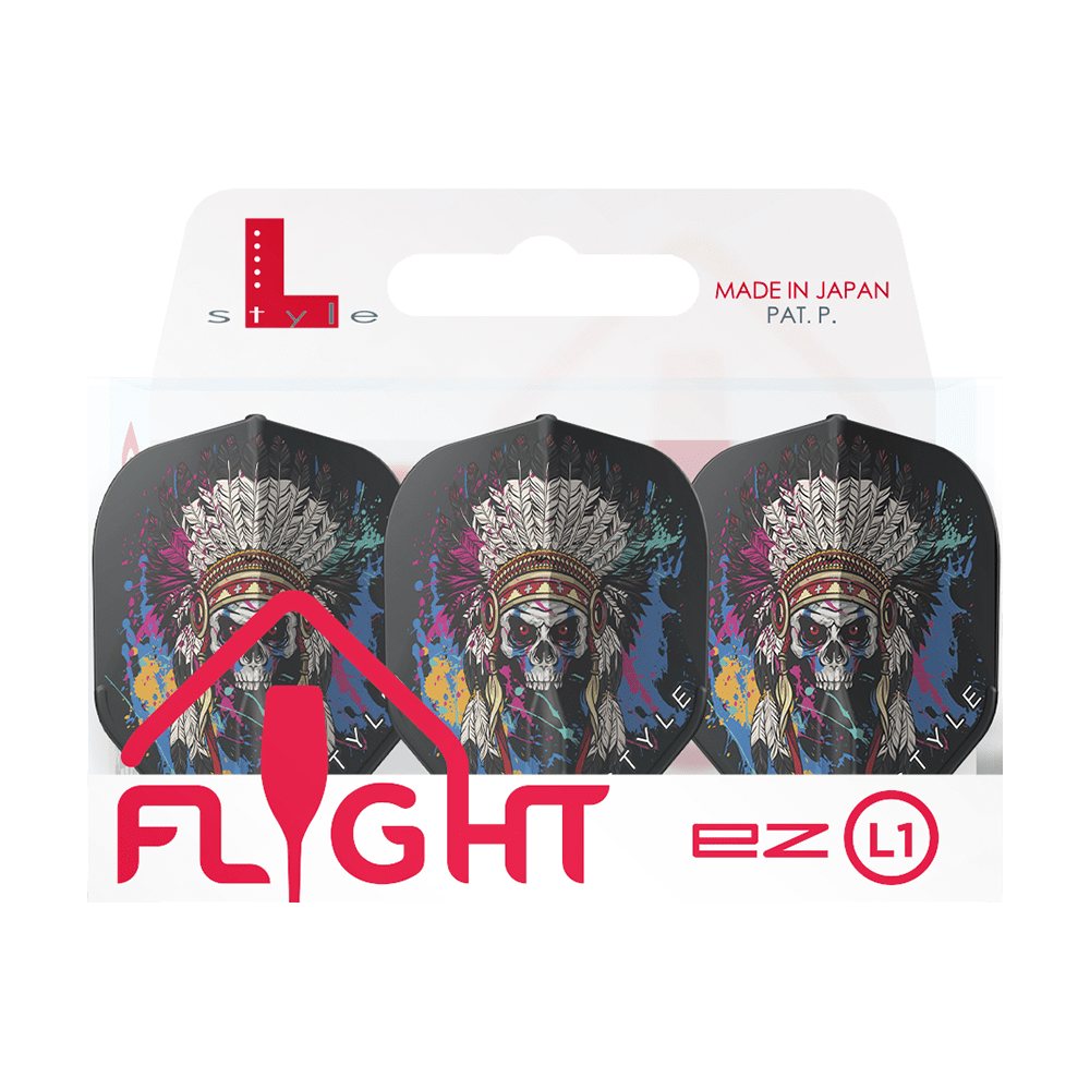 L-Style Chief Skull V1 Black L1EZ Flights