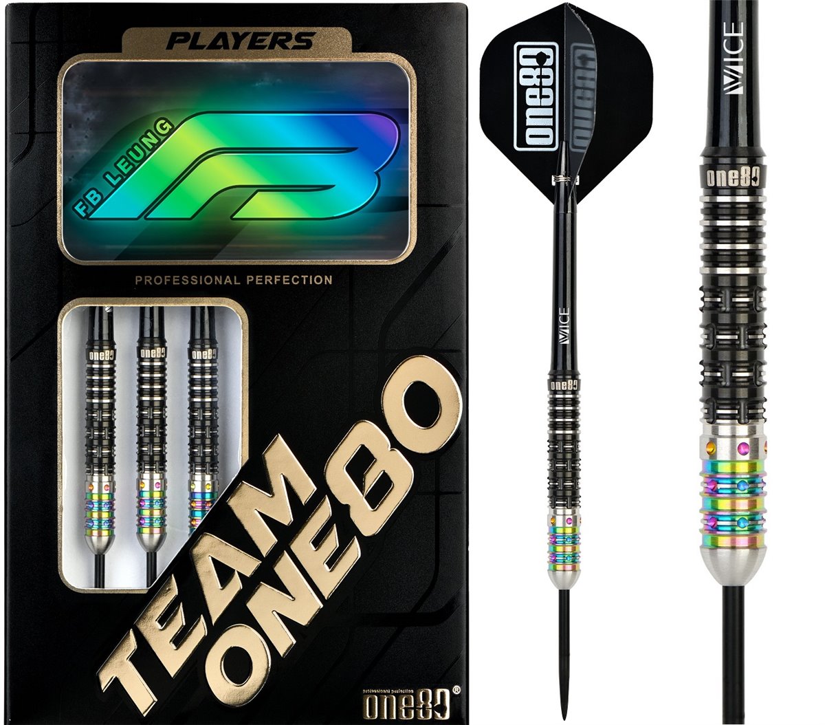 one80 FB Leung Signature Steeldarts 21/23 Gramm Steeldarts