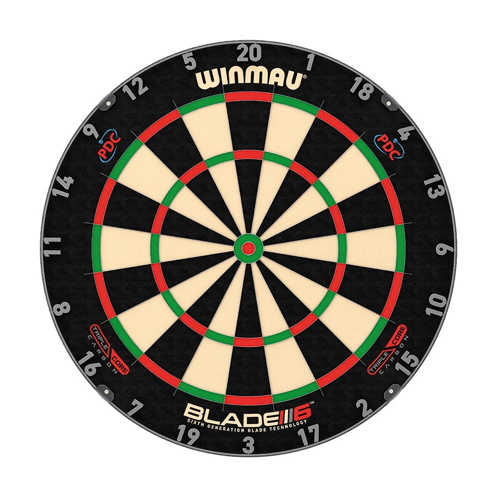 Winmau Blade 6 TripleCore - das offizielle Steeldartboard der PDC!