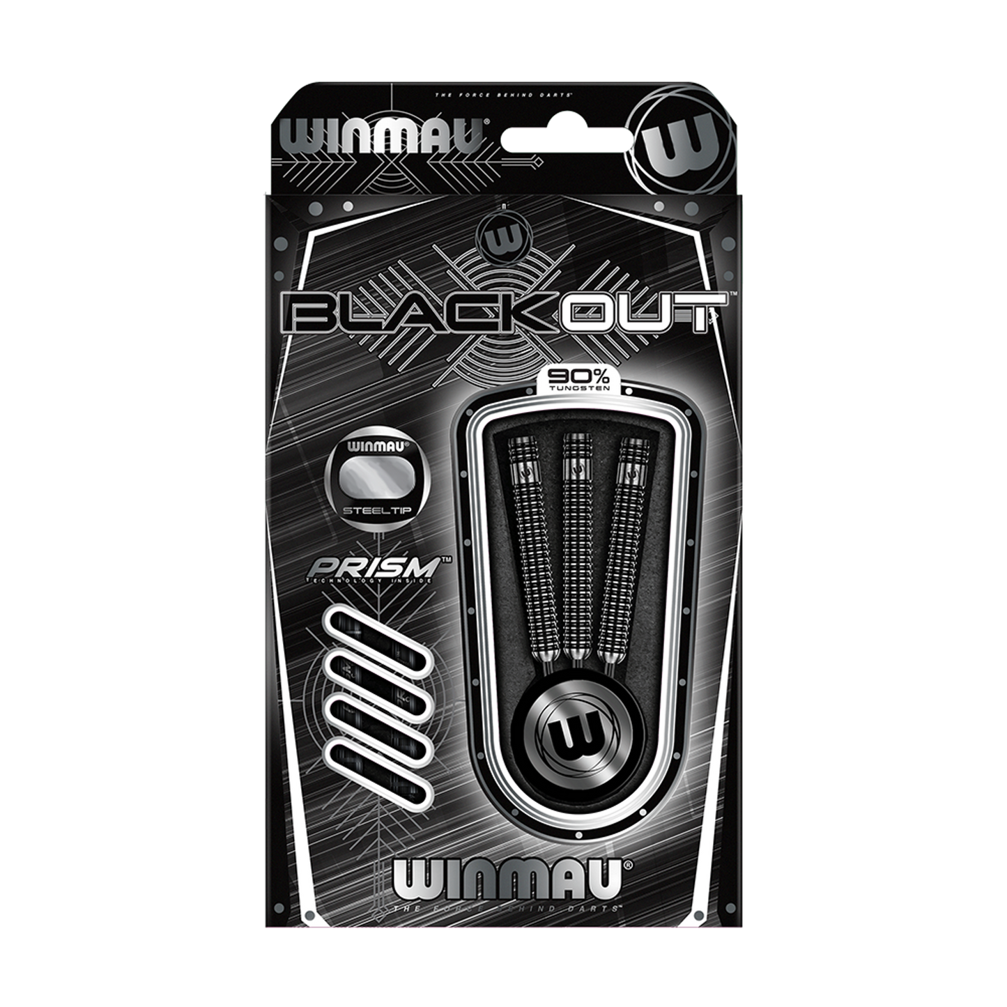 Winmau Blackout Tungsten Steeldarts Var.1