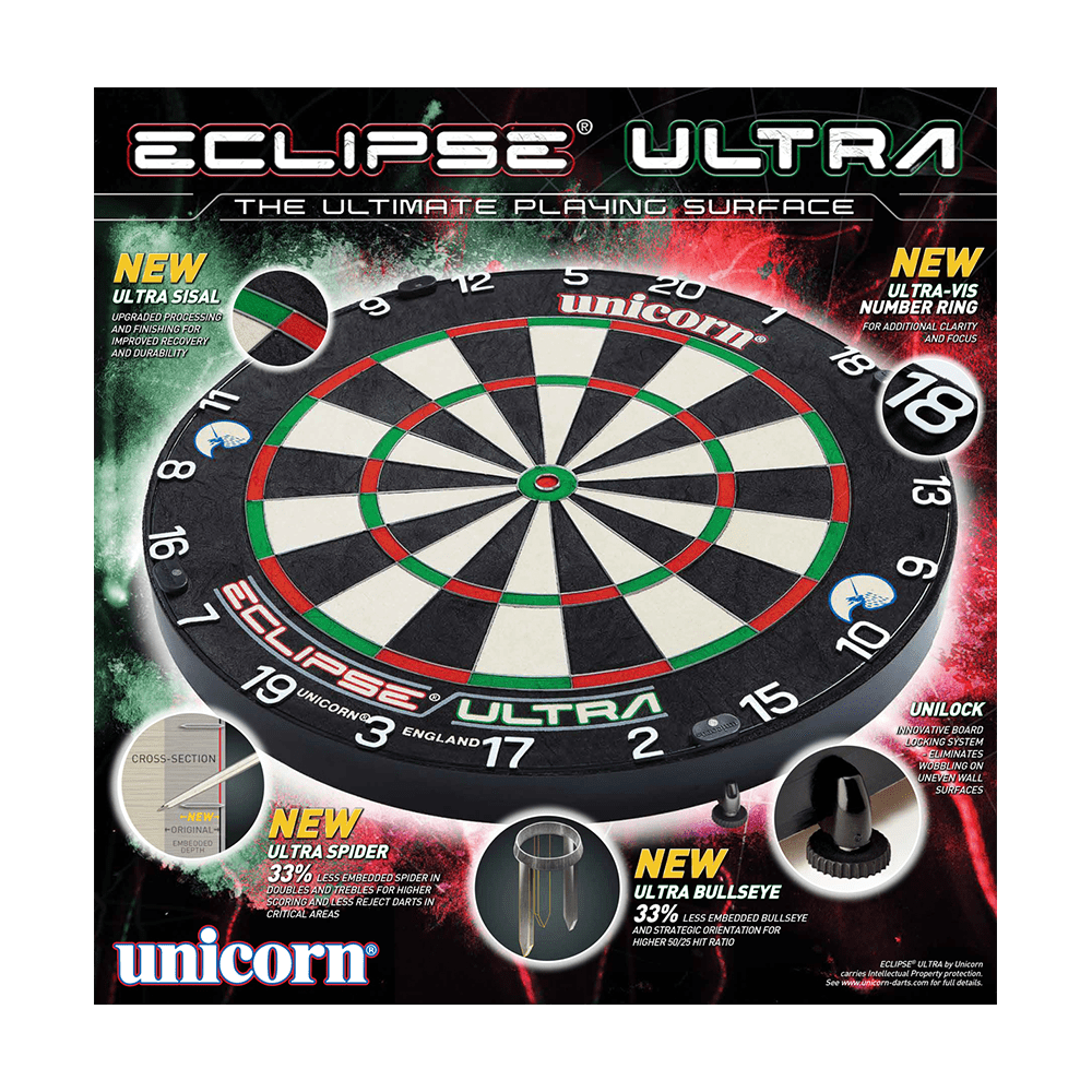 Unicorn Eclipse Ultra Steeldartboard