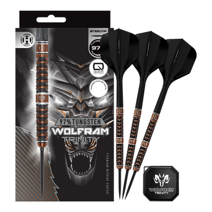 Harrows Wolfram Trinity Quick Point Steeldarts