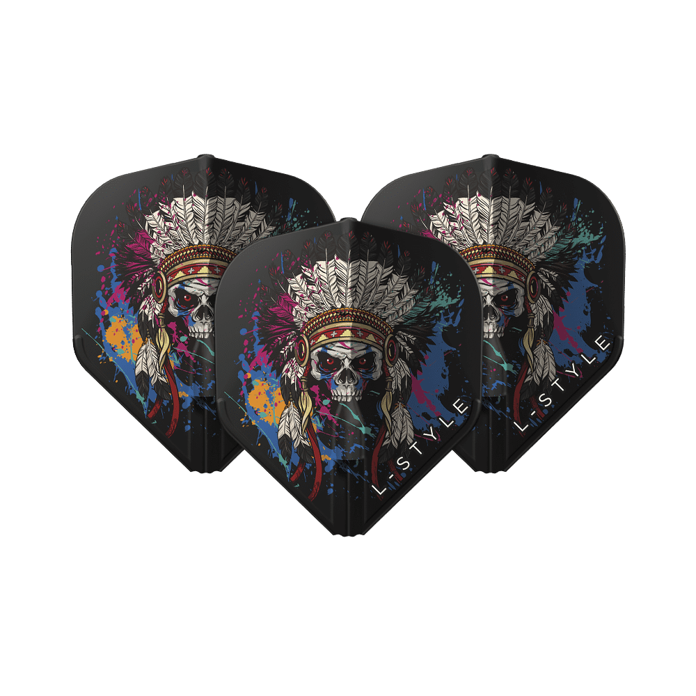 L-Style Chief Skull V1 Black L1EZ Flights