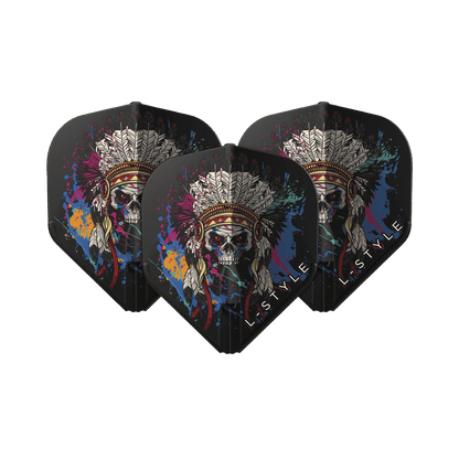L-Style Chief Skull V1 Black L1EZ Flights