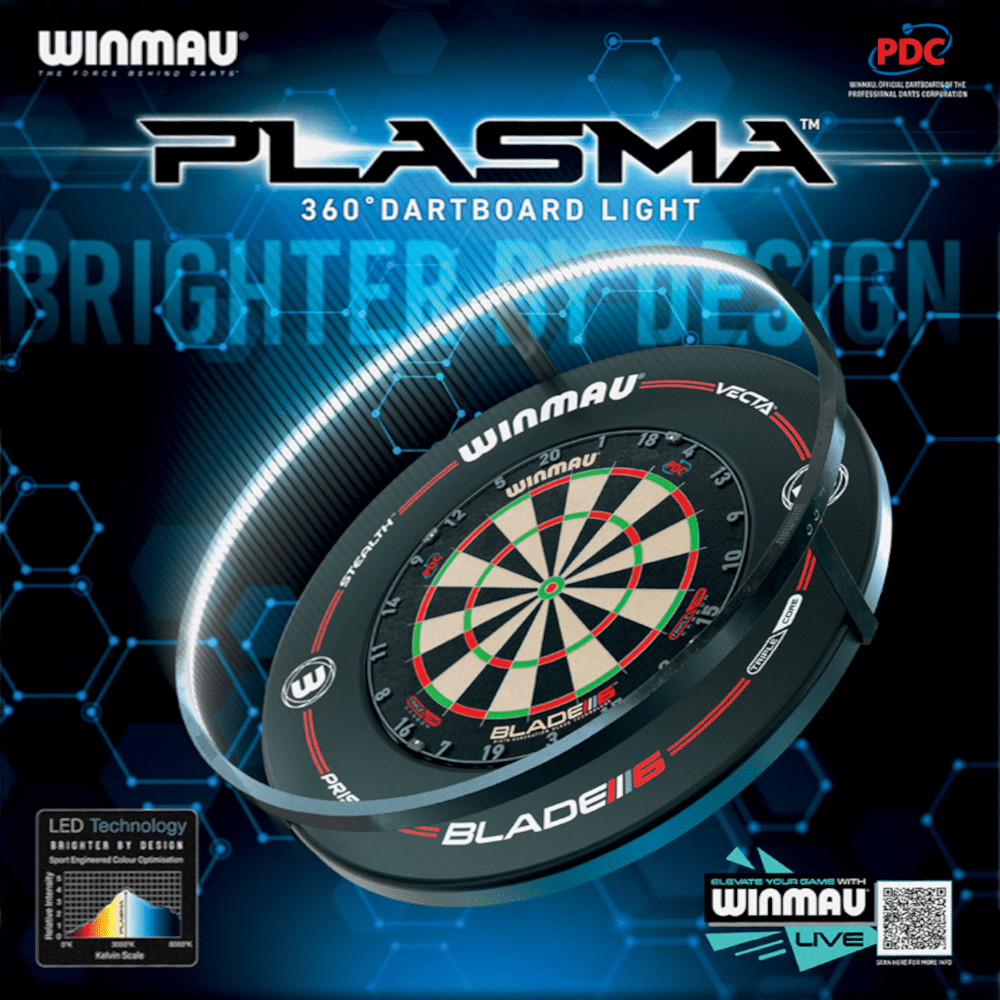 Winmau Plasma 360 Grad Beleuchtungsring