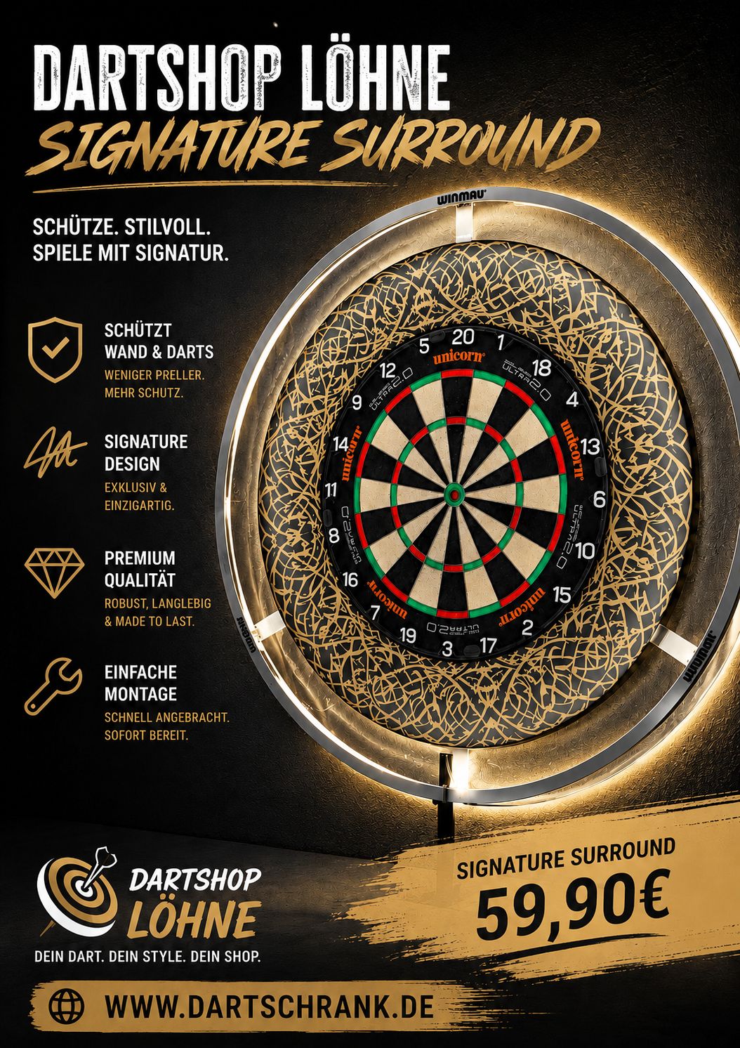Dartshop Löhne Signature Surround