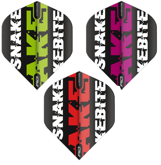 RedDragon Hardcore Peter Wright Snakebite Dart Flights 2020